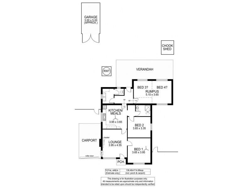 1 Wilson Street, Plympton Park SA 5038 Floorplan
