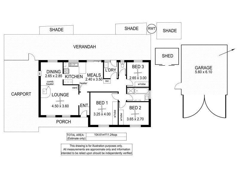14 Kiah Crescent, Sheidow Park SA 5158 Floorplan
