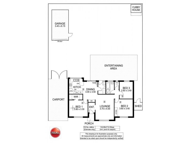 9 Devon Crescent, Happy Valley SA 5159 Floorplan