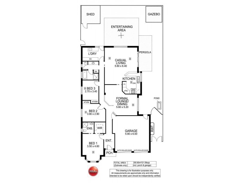 29 Pinnacle Cres, Flagstaff Hill SA 5159 Floorplan