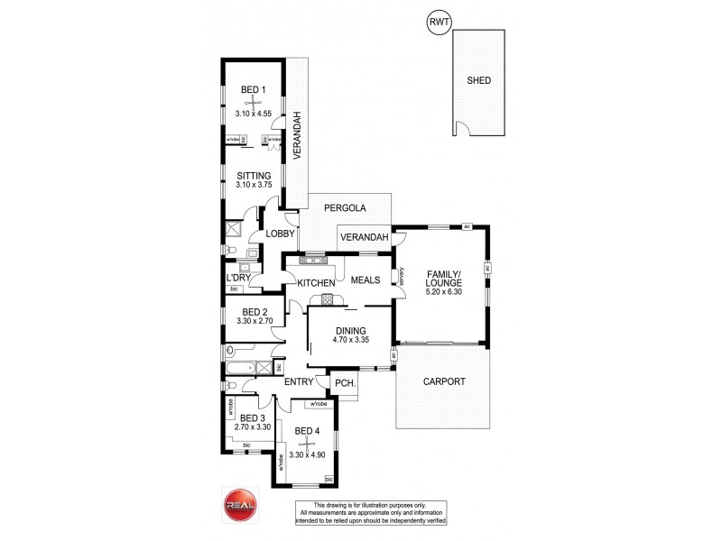 North Brighton SA 5048 Floorplan