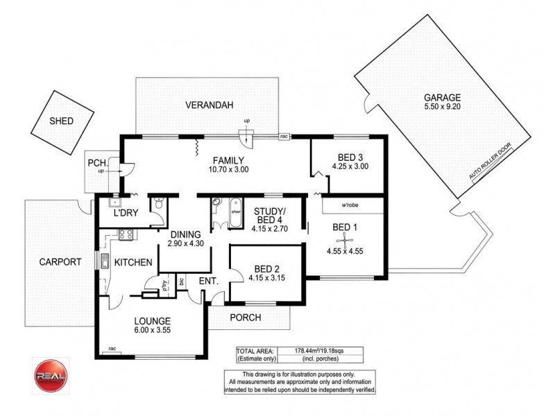 8 Ragless Avenue, Park Holme SA 5043 Floorplan