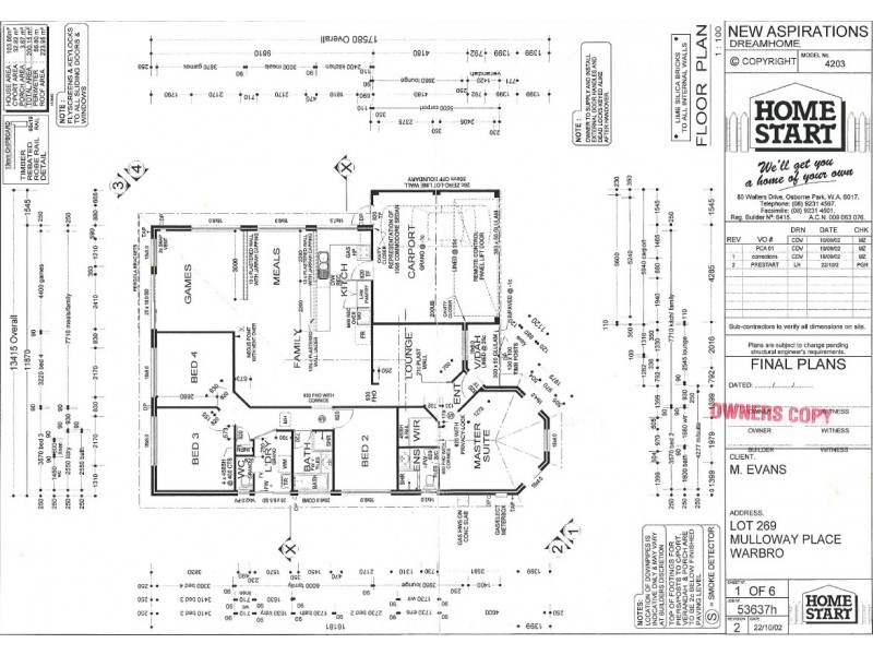 25 Mulloway Place, Warnbro WA 6169 Floorplan