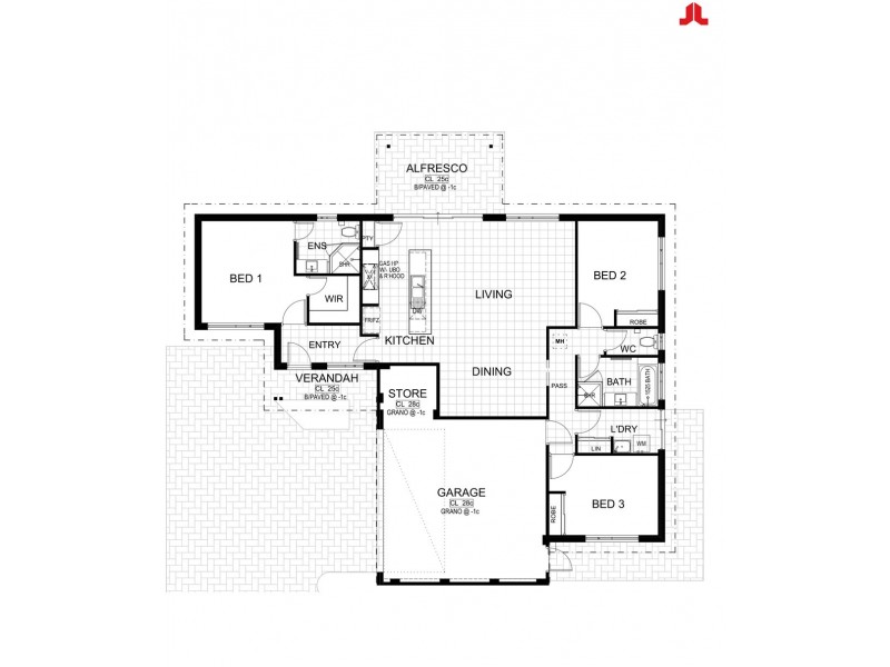 6B Doust Street, Hilton WA 6163 Floorplan