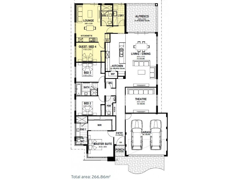 12 Wildflower View, Piara Waters WA 6112 Floorplan