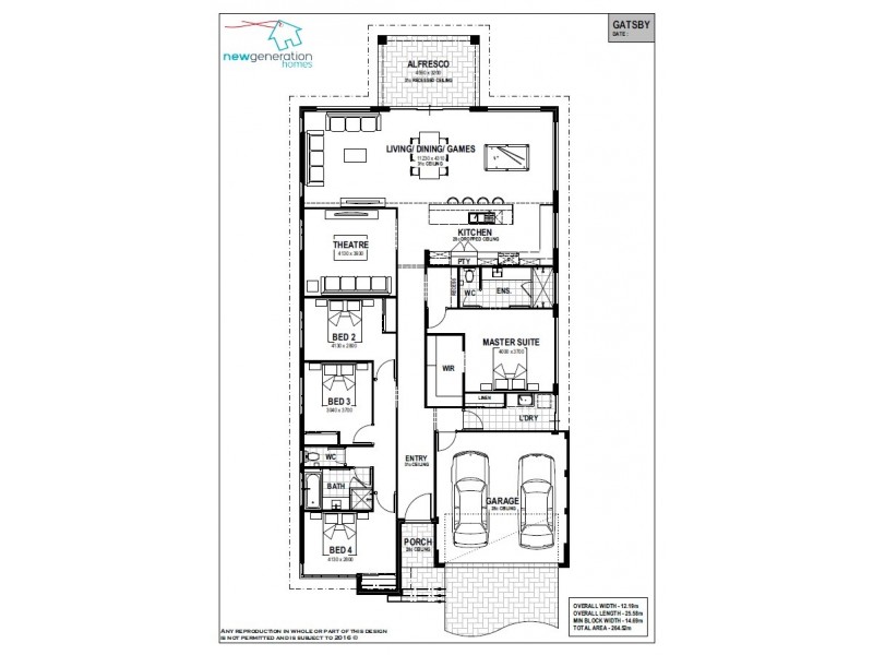 12 Lindt Crescent, Byford WA 6122 Floorplan