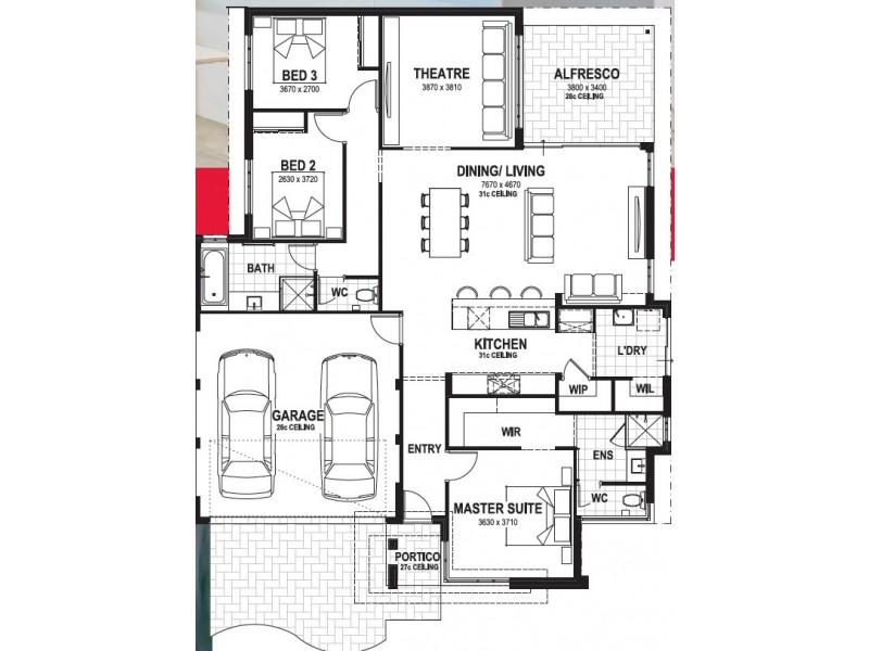 24 Dalby Street, Hilbert WA 6112 Floorplan