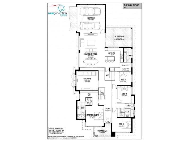 1 Quondong Street, Baldivis WA 6171 Floorplan