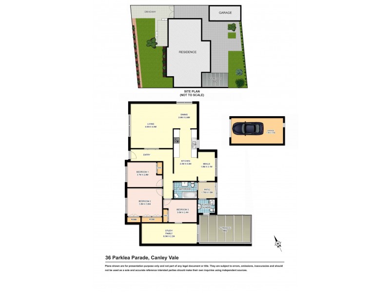 36 Parklea Parade, Canley Heights NSW 2166 Floorplan