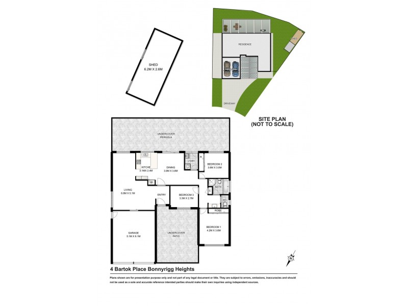 4 Bartok Place, Bonnyrigg Heights NSW 2177 Floorplan