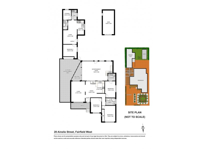28 Ainslie Street, Fairfield West NSW 2165 Floorplan