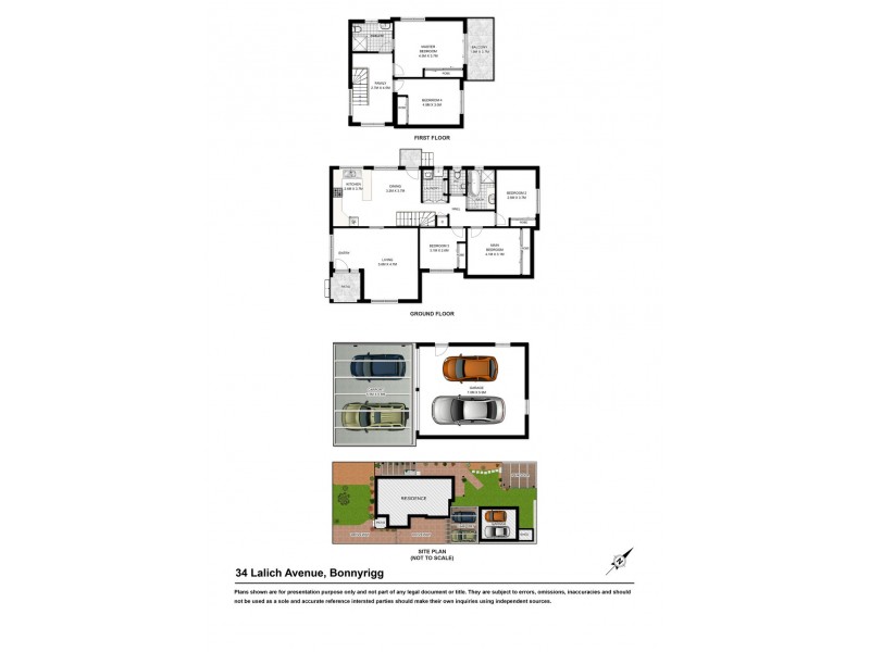 34 Lalich Avenue, Bonnyrigg NSW 2177 Floorplan