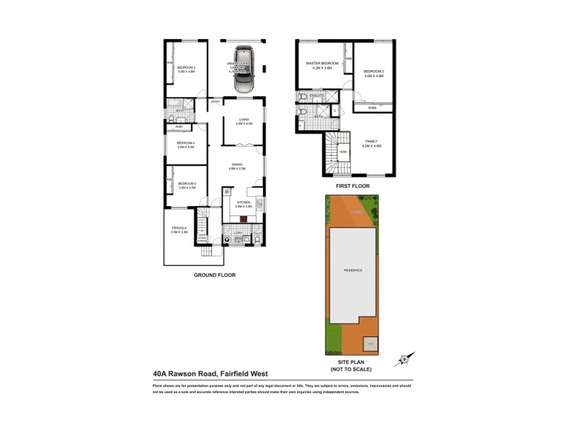 40A Rawson Road, Fairfield West NSW 2165 Floorplan