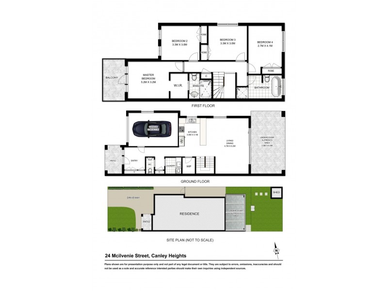 24 Mcilvenie Street, Canley Heights NSW 2166 Floorplan