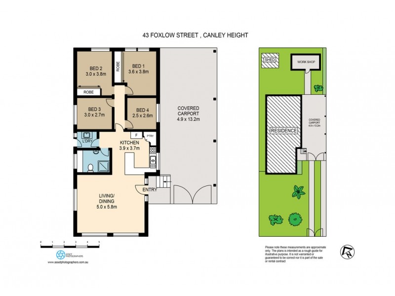 43 Foxlow Street, Canley Heights NSW 2166 Floorplan