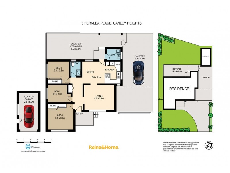 6 FERNLEA PLACE, Canley Heights NSW 2166 Floorplan