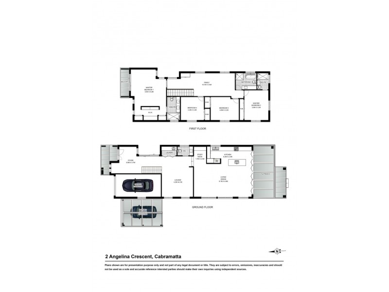 2 ANGELINA CRESCENT, Cabramatta NSW 2166 Floorplan