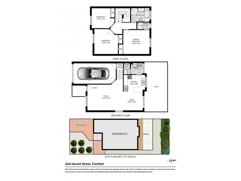 24A HAROLD STREET, Fairfield NSW 2165 Floorplan