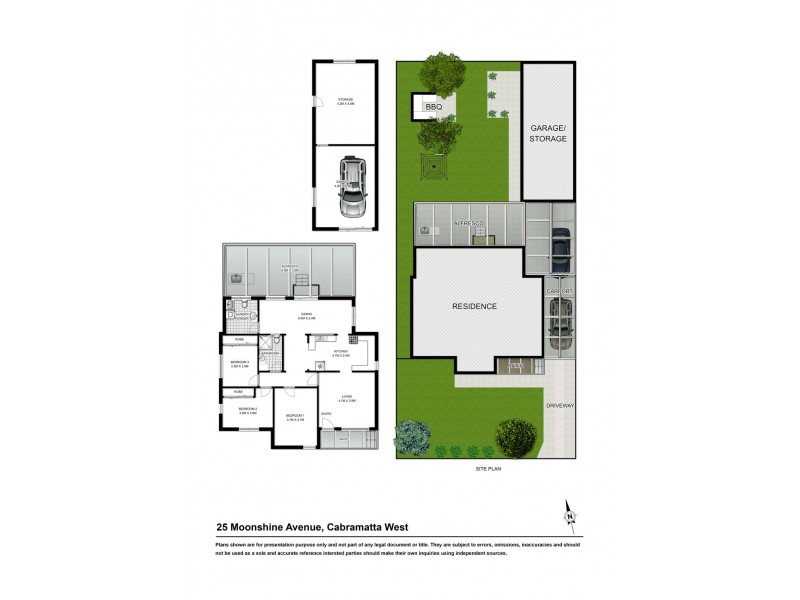 25 MOONSHINE AVENUE, Cabramatta West NSW 2166 Floorplan