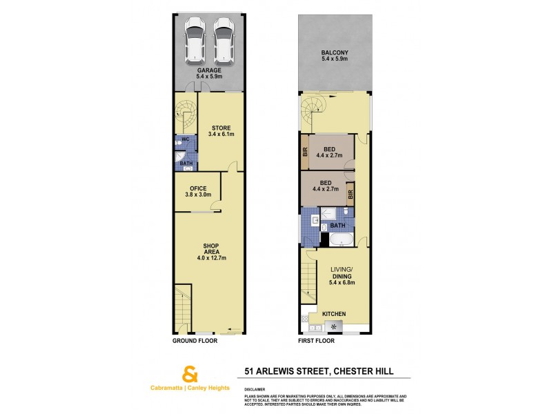 51 ARLEWIS STREET, Chester Hill NSW 2162 Floorplan