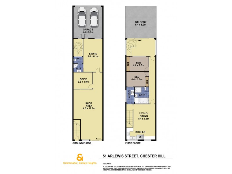 51a Arlewis Street, Chester Hill NSW 2162 Floorplan