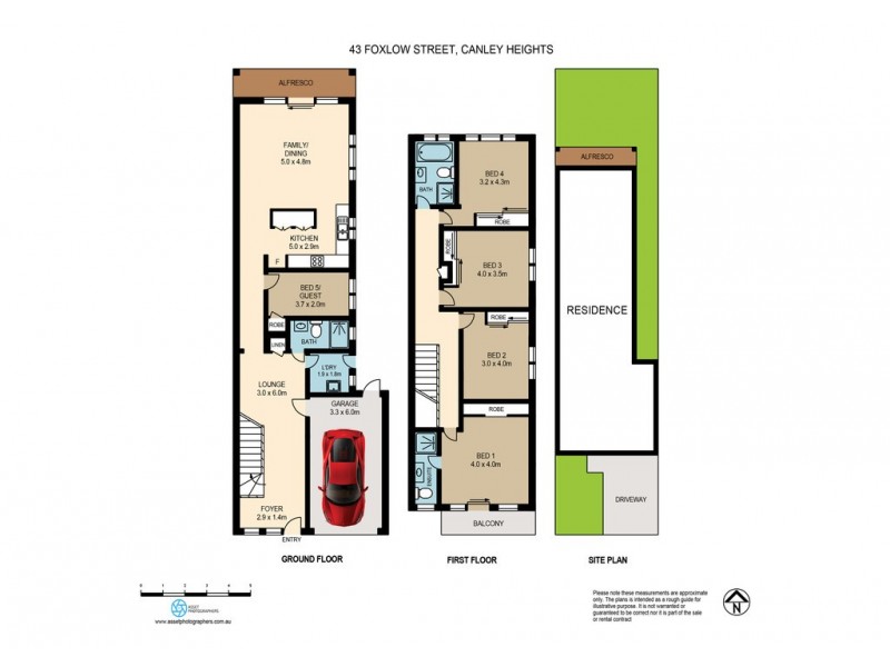 43 FOXLOW STREET, Canley Heights NSW 2166 Floorplan