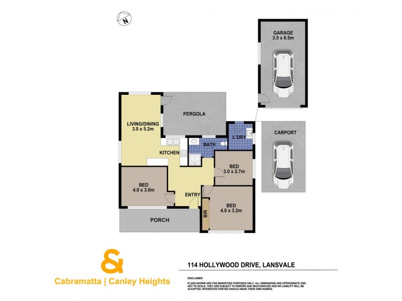 114 HOLLYWOOD DRIVE, Lansvale NSW 2166 Floorplan