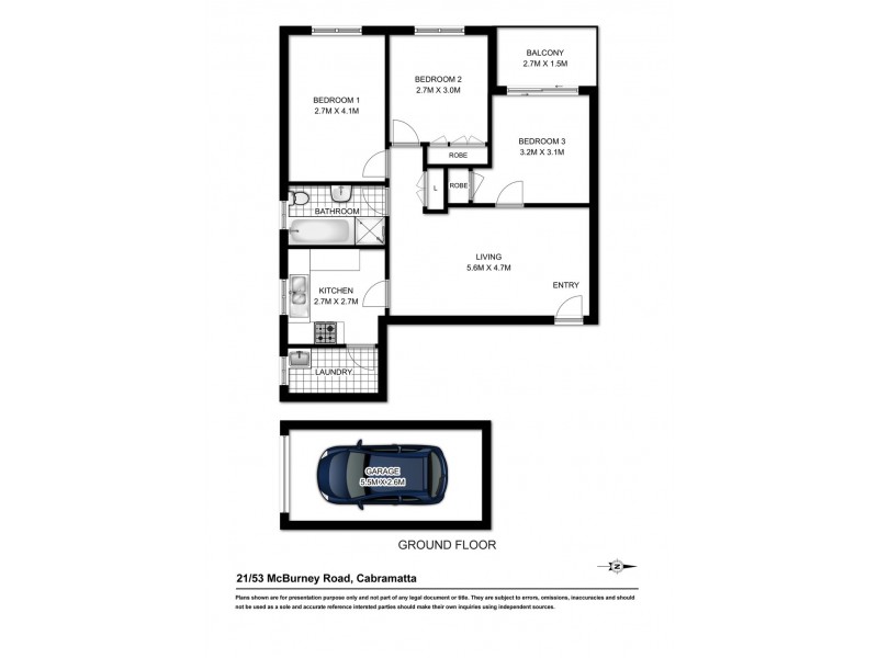 21/53-57 MCBURNEY ROAD, Cabramatta NSW 2166 Floorplan