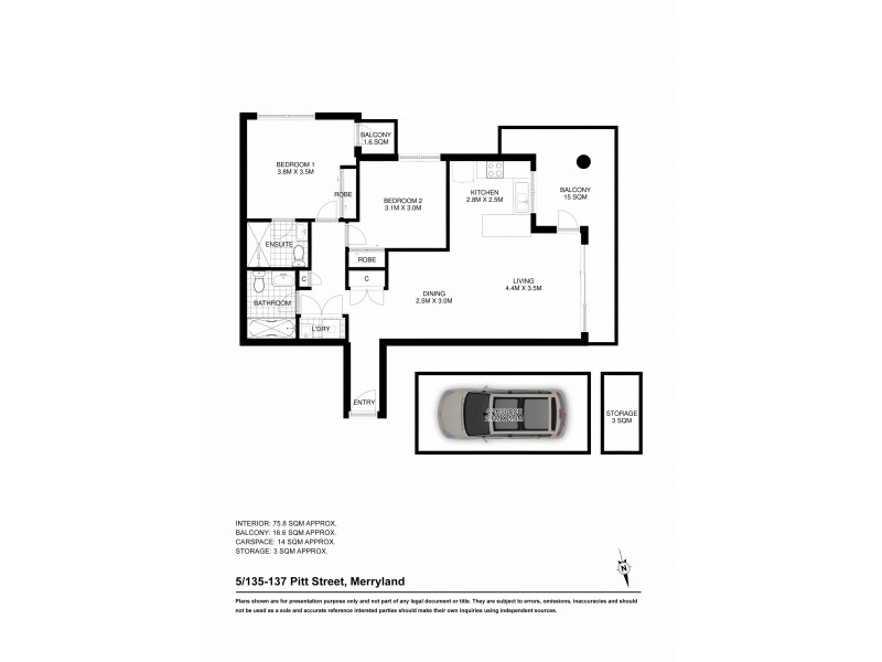 135-137 PITT STREET, Merrylands NSW 2160 Floorplan