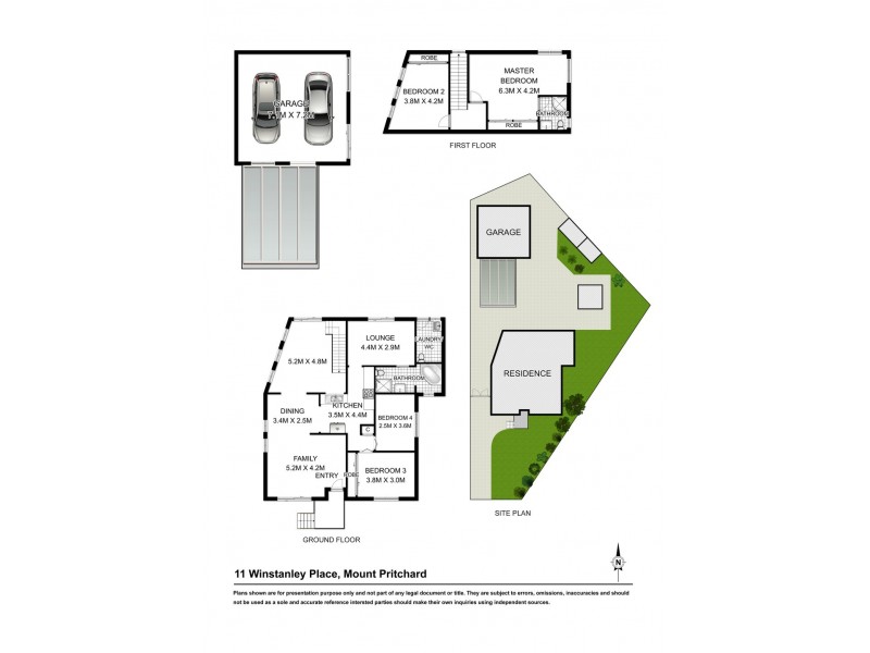 11 WINSTANLEY PLACE, Mount Pritchard NSW 2170 Floorplan
