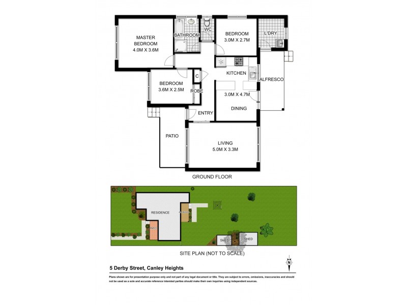5 DERBY STREET, Canley Heights NSW 2166 Floorplan