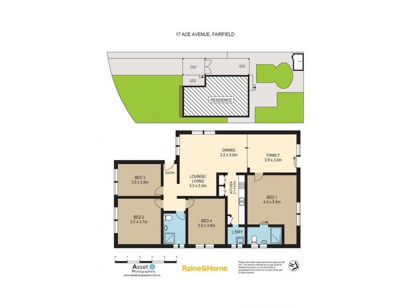 17 Ace Ave, Fairfield NSW 2165 Floorplan