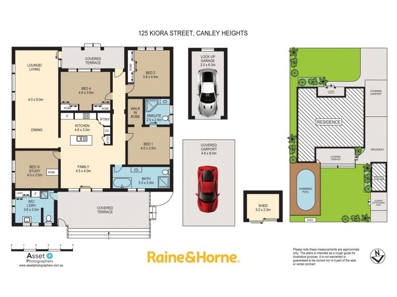 125 Kiora St, Canley Heights NSW 2166 Floorplan