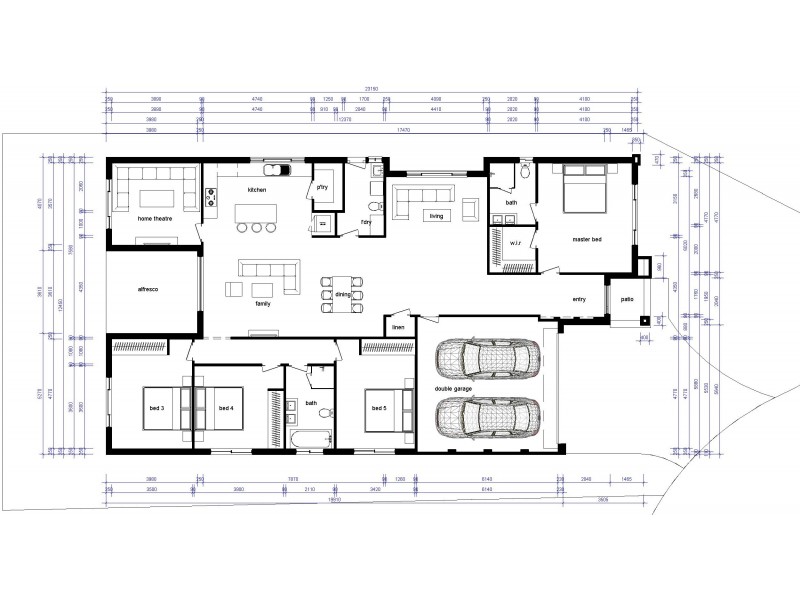 Lot 335, 55 Inverell Ave, Hinchinbrook NSW 2168 Floorplan