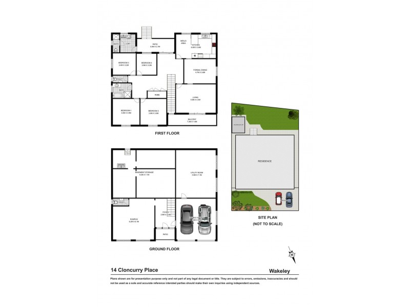 14 Cloncurry Place, Wakeley NSW 2176 Floorplan