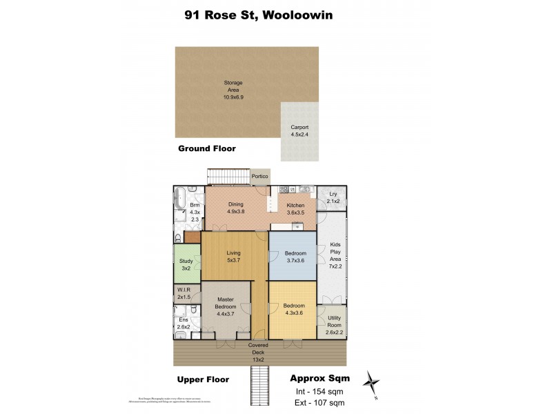 91 Rose Street, Wooloowin QLD 4030 Floorplan