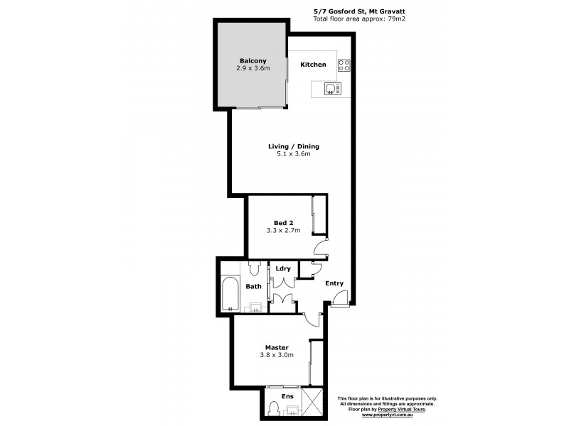 5/7 Gosford Street, Mount Gravatt QLD 4122 Floorplan