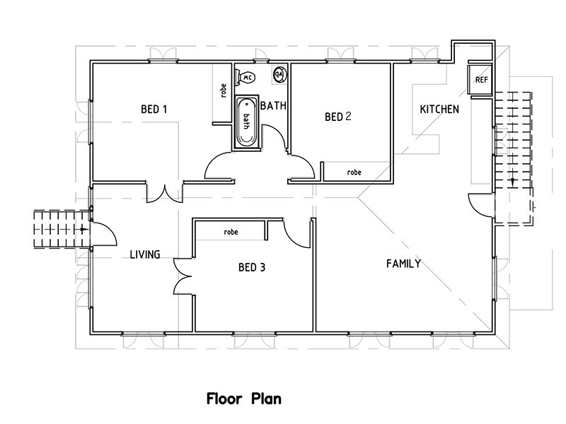 151 Alexandra Rd, Clayfield QLD 4011 Floorplan