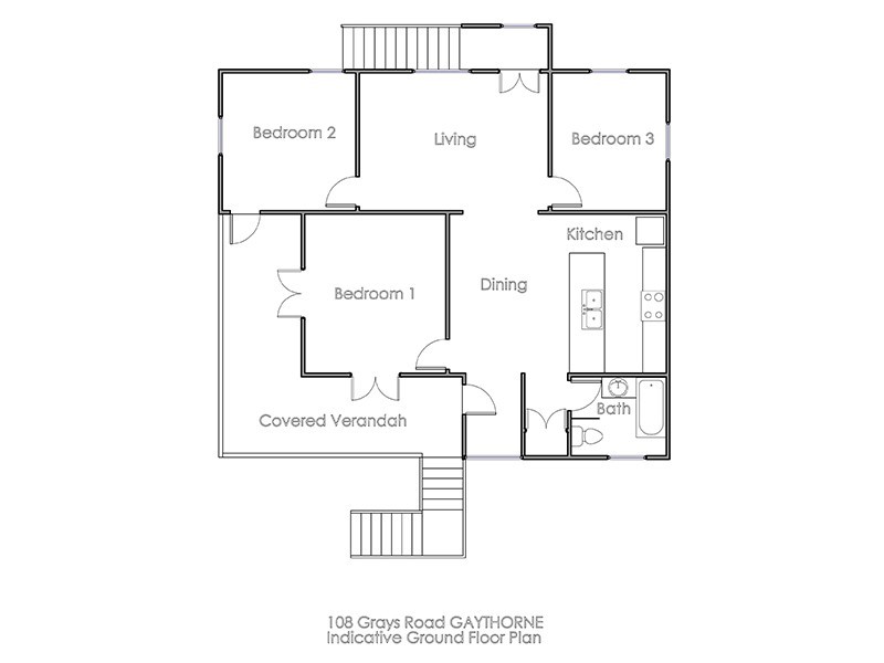 108 Grays Rd, Gaythorne QLD 4051 Floorplan