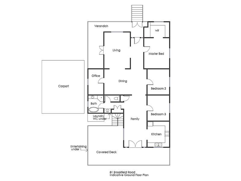 81 Brookfield Rd, Kedron QLD 4031 Floorplan