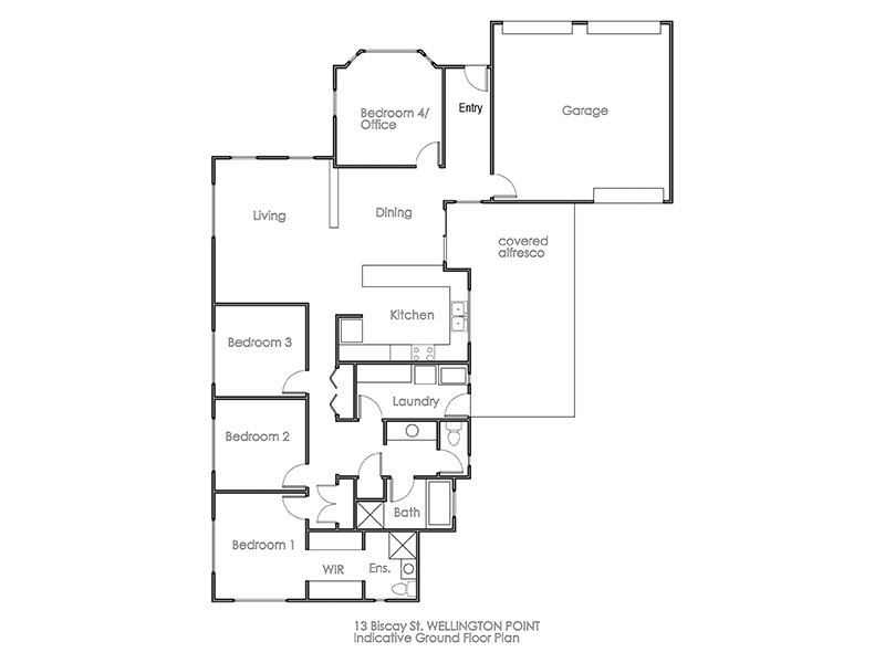 13 Biscay St, Wellington Point QLD 4160 Floorplan