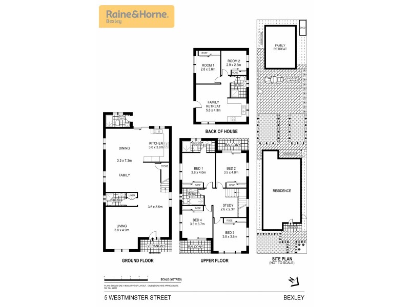 5 Westminster Street, Bexley NSW 2207 Floorplan