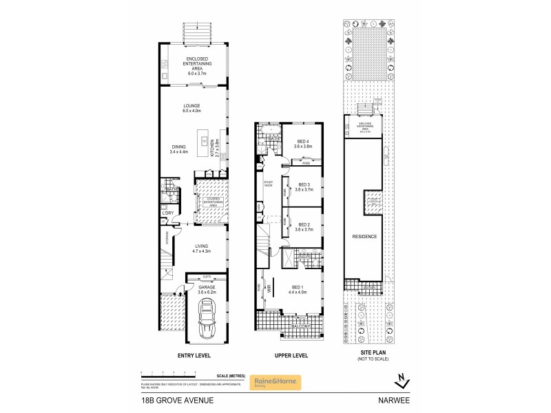 18B Grove Avenue, Narwee NSW 2209 Floorplan