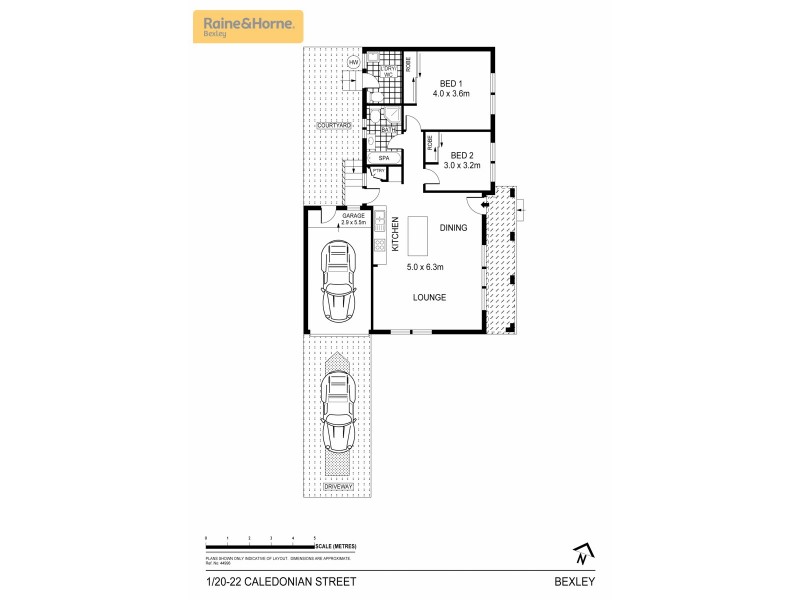 1/20-22 Caledonian Street, Bexley NSW 2207 Floorplan