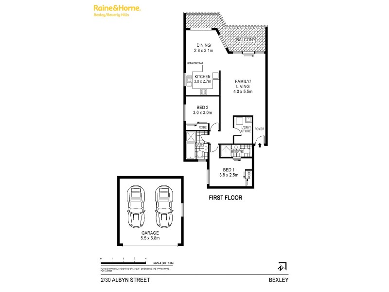2/30 Albyn Street, Bexley NSW 2207 Floorplan