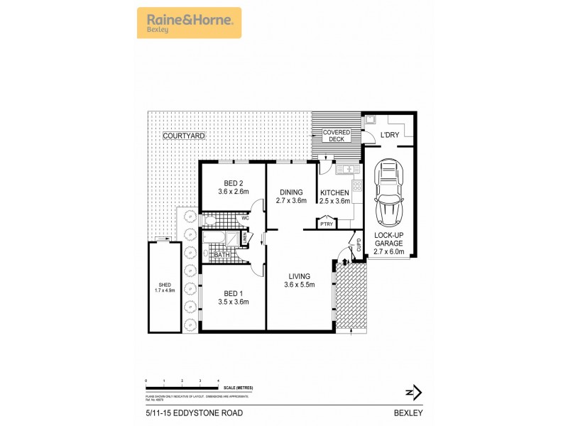 5/11-15 Eddystone Road, Bexley NSW 2207 Floorplan