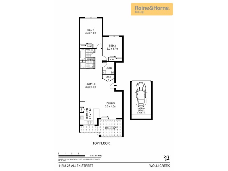 11/18-26 Allen Street, Wolli Creek NSW 2205 Floorplan