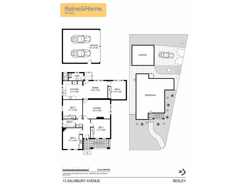 13 Salisbury Avenue, Bexley NSW 2207 Floorplan
