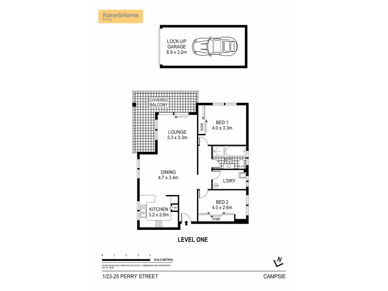 1/23-25 Perry Street, Campsie NSW 2194 Floorplan