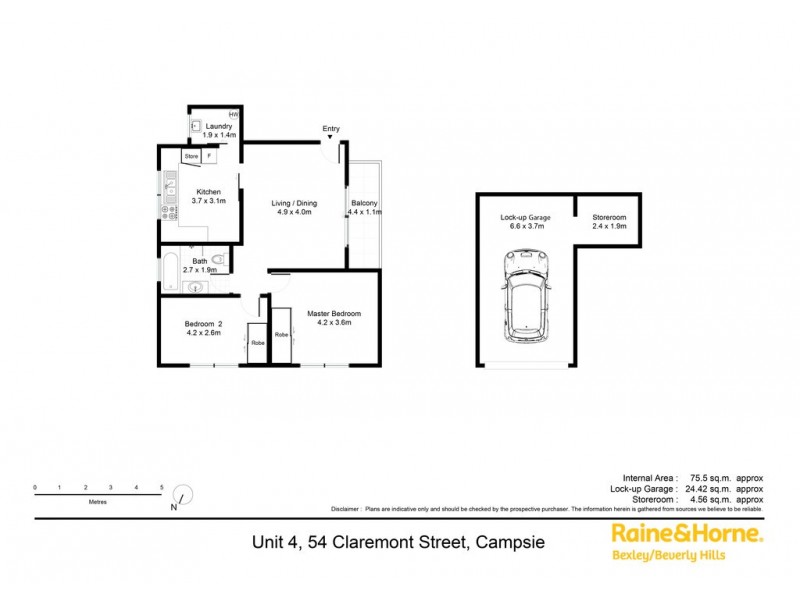 4/54 Claremont Street, Campsie NSW 2194 Floorplan